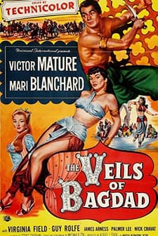 The Veils Of Bagdad (1953) afişi
