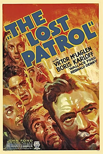 The Lost Patrol (1934) afişi