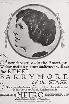 An American Widow (1917) afişi