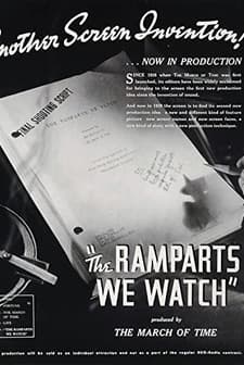 The Ramparts We Watch (1940) afişi