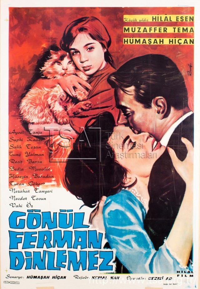 Gönül Ferman Dinlemez (1962) afişi