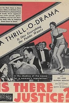 ıs There Justice? (1931) afişi