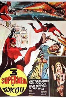 Tre Supermen A Tokio (1968) afişi