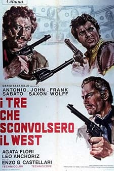 I tre che sconvolsero il West (Vado, vedo e sparo) (1968) afişi