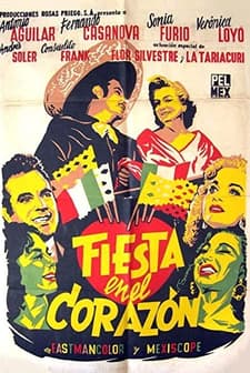 Fiesta En El Corazón (1958) afişi