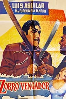El Zorro Vengador (1962) afişi