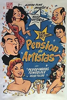 Pensión De Artistas (1956) afişi