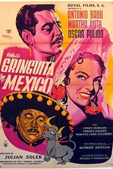 Una Gringuita En México (1951) afişi