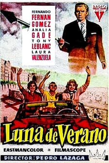 Luna De Verano (1959) afişi
