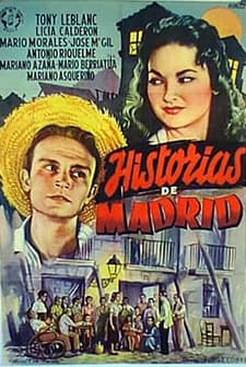 Historias De Madrid (1958) afişi
