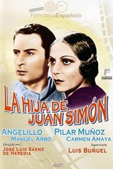 La Hija De Juan Simón (1935) afişi