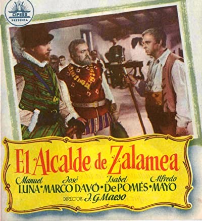El Alcalde De Zalamea (1954) afişi