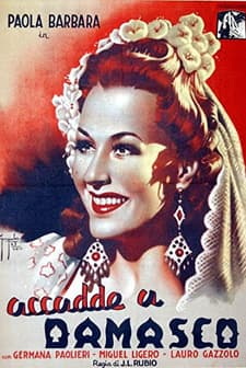 Sucedió En Damasco (1943) afişi