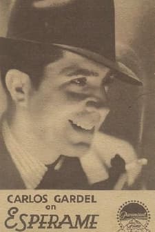 Esperáme (1933) afişi