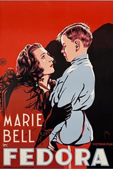 Fedora (1934) afişi