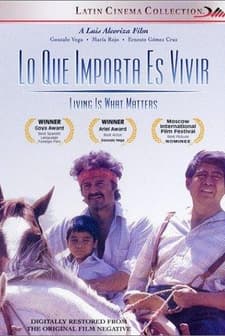 Lo Que Importa Es Vivir (1987) afişi