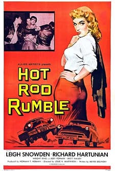 Hot Rod Rumble (1957) afişi