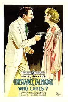 Who Cares? (1919) afişi