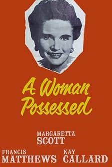 A Woman Possessed (1958) afişi