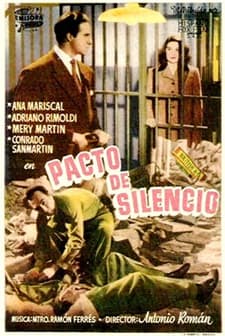 Pacto De Silencio (1949) afişi