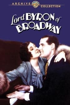 Lord Byron Of Broadway (1930) afişi