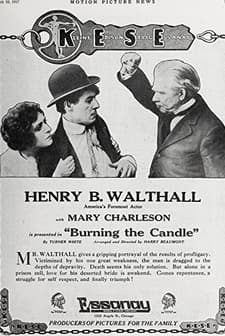 Burning The Candle (1917) afişi