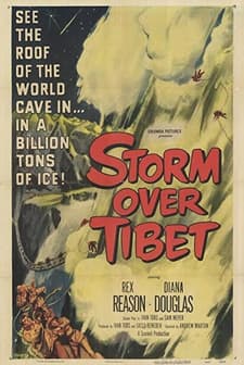 Storm Over Tibet (1952) afişi