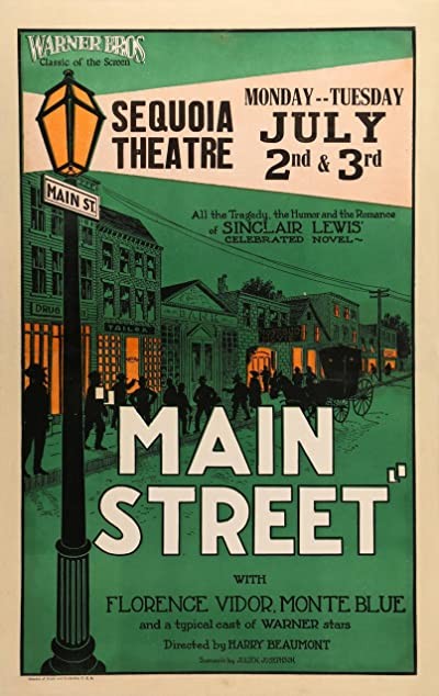 Main Street (1923) afişi