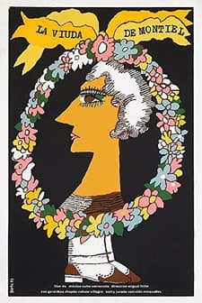 La Viuda De Montiel (1979) afişi