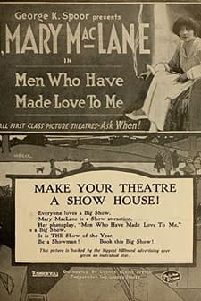 Men Who Have Made Love To Me (1918) afişi