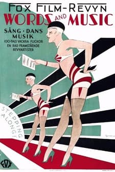 Words And Music (1929) afişi