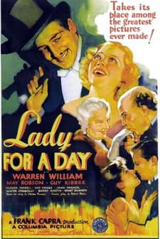 Lady For A Day (1933) afişi