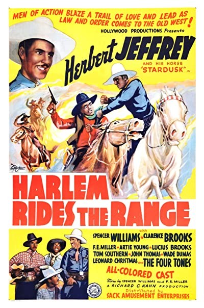 Harlem Rides The Range (1939) afişi