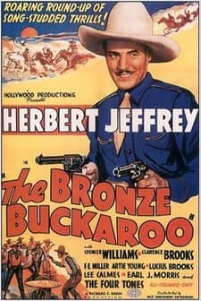 The Bronze Buckaroo (1939) afişi
