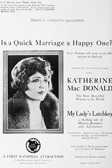 My Lady's Latchkey (1921) afişi