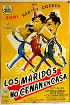 Los Maridos No Cenan En Casa (1957) afişi