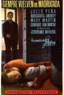 Siempre Vuelven De Madrugada (1949) afişi