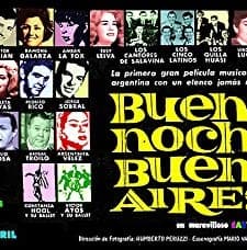 Buenas Noches, Buenos Aires (1964) afişi