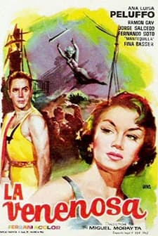 La Venenosa (1958) afişi