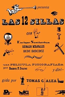 Las Doce Sillas (1962) afişi