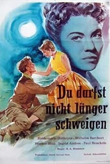 You Can No Longer Remain Silent (1955) afişi