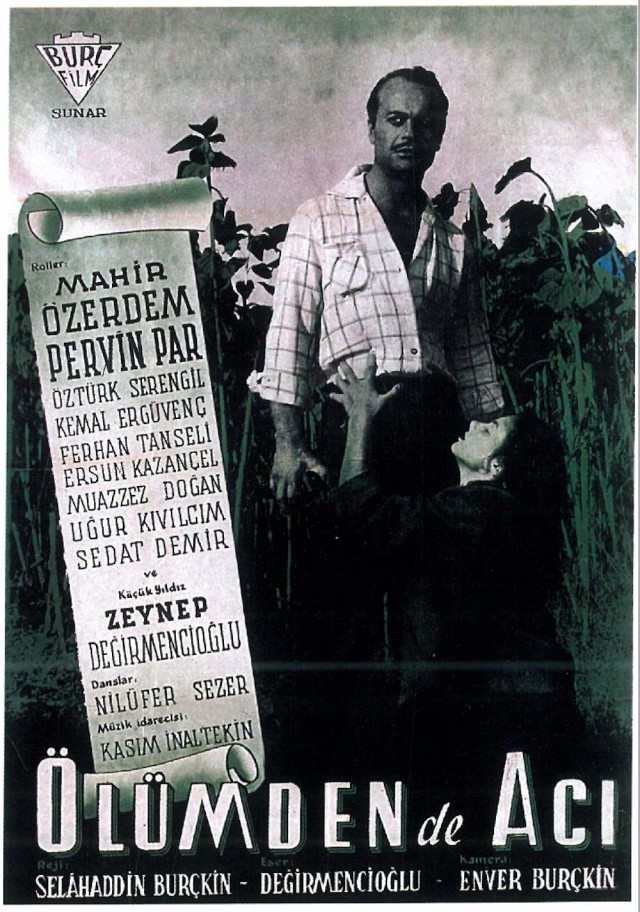 Ölümden De Acı (1958) afişi