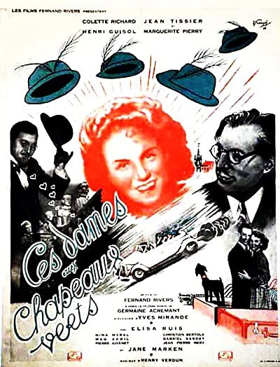 Ces Dames Aux Chapeaux Verts (1949) afişi