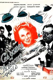 Ces Dames Aux Chapeaux Verts (1949) afişi