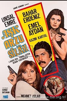 Aşk Arzu Silah (1970) afişi