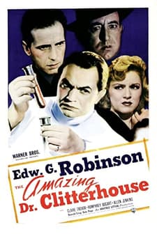 The Amazing Dr. Clitterhouse (1938) afişi
