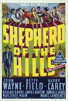 The Shepherd Of The Hills (1941) afişi