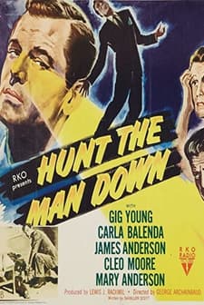 Hunt The Man Down (1950) afişi