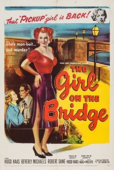 The Girl On The Bridge (1951) afişi