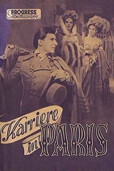 Karriere In Paris (1952) afişi